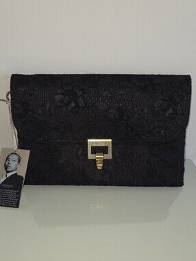 Jason Wu x Target Black Lace Envelope Clutch